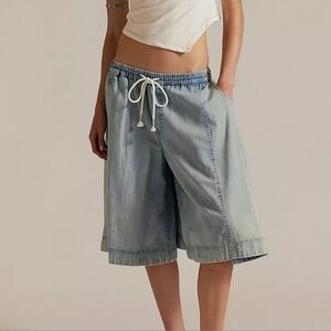 Free People: We The Free Distant Lover Culotte Jeans